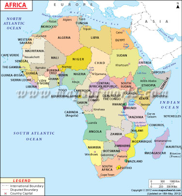 Africa Map Africa Map