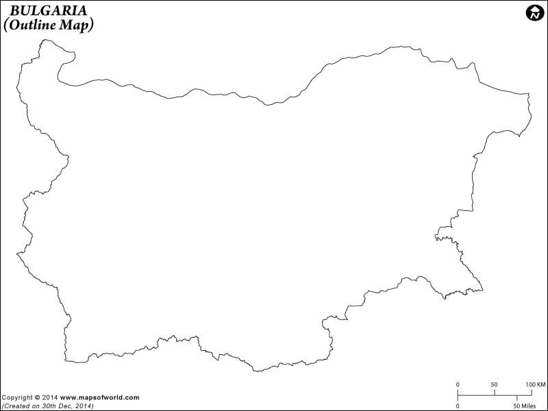 Outline Map Of France With Cities. Download bulgaria Outline Map