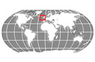Ireland Globe Locator