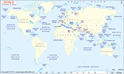 World Oceans Map