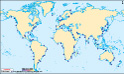 World Sea Ports Map
