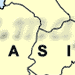 Carte d'ensemble de l'Asie