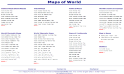 Maps of World in 2003