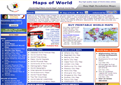 Maps of World in 2005