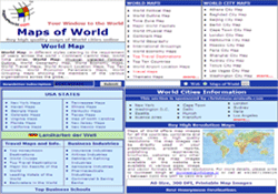 Maps of World in 2006
