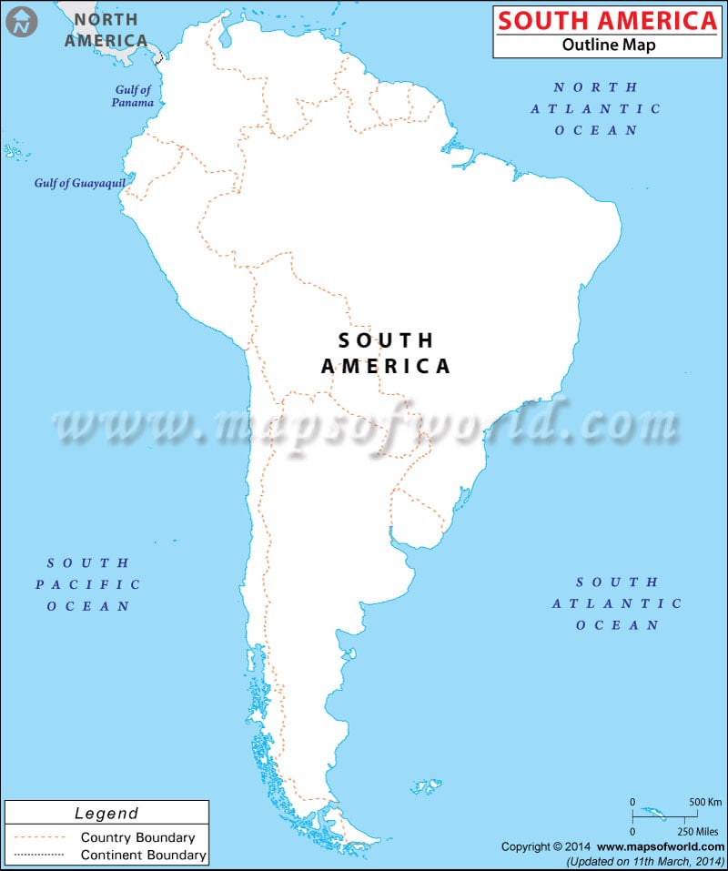 Obryadii00 Map Of South American