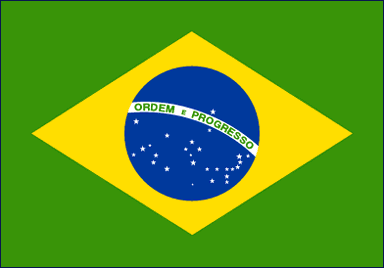brazilian flag outline. Brazil Flag
