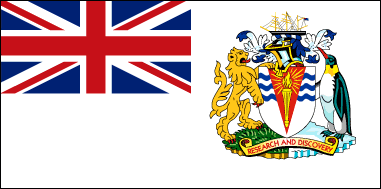 British Antarctic Territory Flag