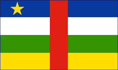 Central African Republic Flag