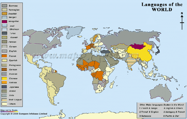 A pretty cool linguistic map 