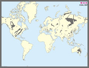 World coal deposits Map