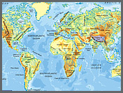 World Physical Map