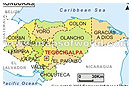 Honduras Map