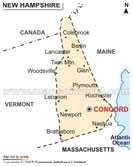 NEW HAMPSHIRE MAP