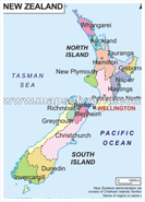 New Zealand Map