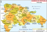 Dominican Republic Political Map