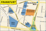 Frankfurt City Map