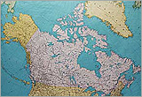 North America Wall Map