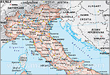 Italy Political Map
