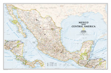Mexico Wall Map