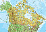 North America Wall Map