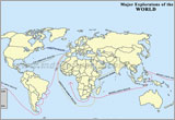 Major Explorations of the World