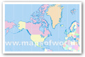 Carte centrale de l'Am�rique du monde