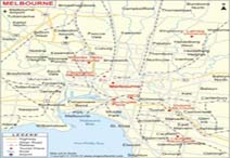 Melbourne City Map