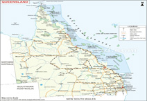 Queensland Political Map