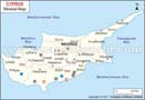 Cyprus Mineral Map