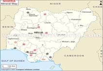Nigeria Mineral Map