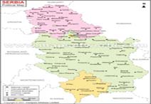 Serbia Political Map