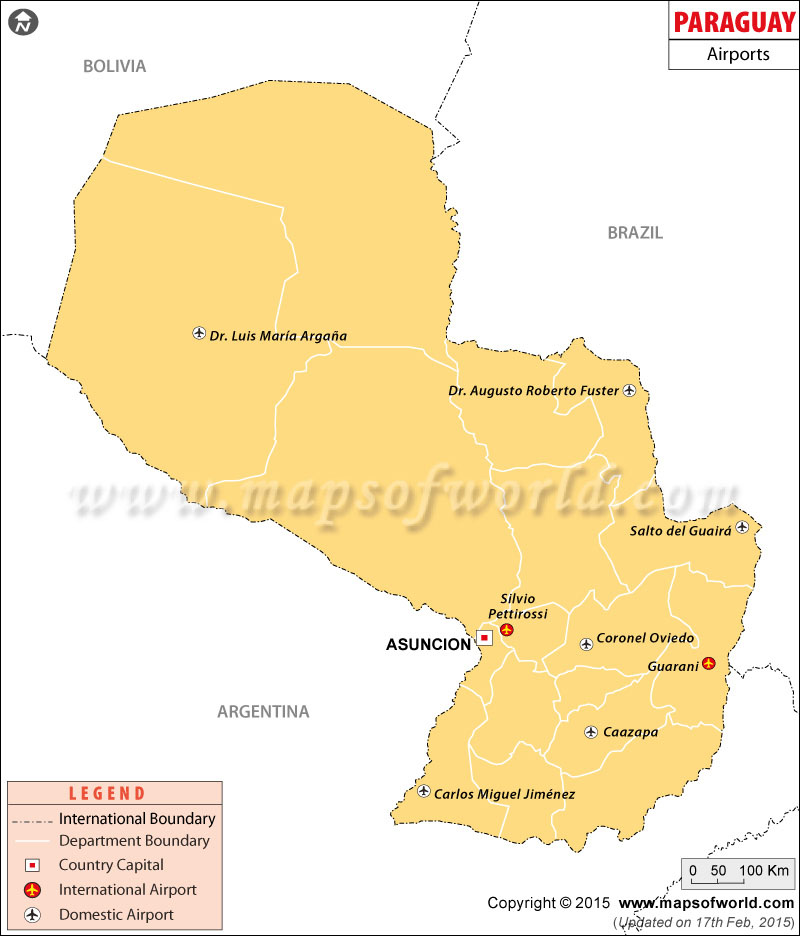 geographic map of paraguay. hot physical map of paraguay.