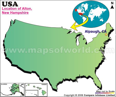 Usa Map Nh