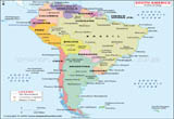 South America Map
