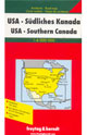 USA � Southern Canada Map: Freytag & Berndt