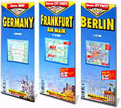 Get a free tour of Germany and save US $ 2 on the purchase of Germany, Berlin and Frankfurt maps.