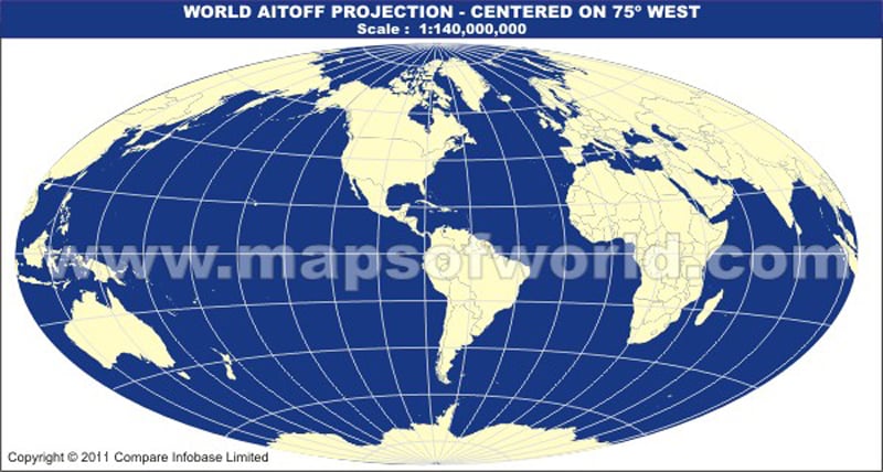 World Map Us Centric. World America Centric Map