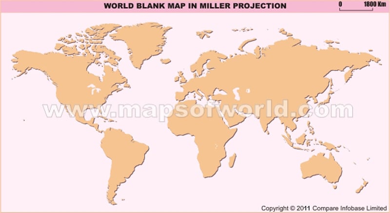 blank map of laos. World India Centric Map in