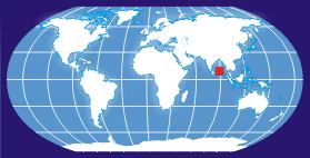 Andaman Islands in World Map