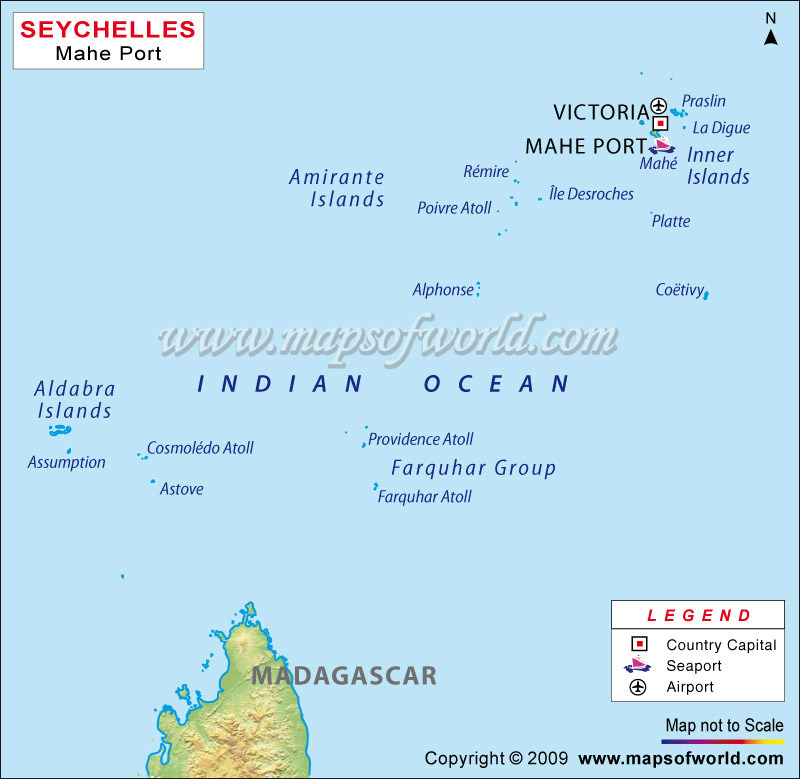 Seychelles Mahe Port