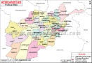 Political Map of Afghanistan