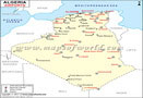 Algeria Airports Map