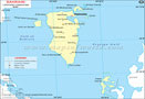 Bahrain Lat long Map