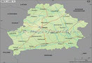 Belarus Lat long Map