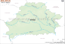 Belarus River Map