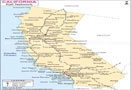 California Railway Network Map 