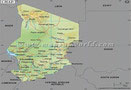 Chad Lat Long Map