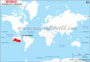 El Salvador Location Map