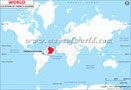 About French Guiana Location Map